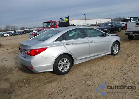 2014 Hyundai Sonata Gls from USA, damaged, VIN 5NPEB4ACXEH826509